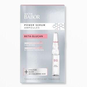 Doctor Babor POWER SERUM AMPOULE: BETA GLUCAN! NWT!